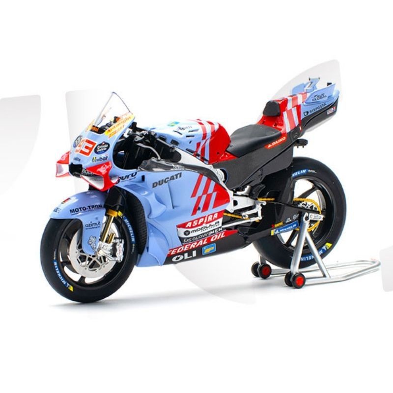 KILOworks 1: 12 MOTOGP Ducati Motorcycle GP23 Alloy Model Maquez 93#马王
