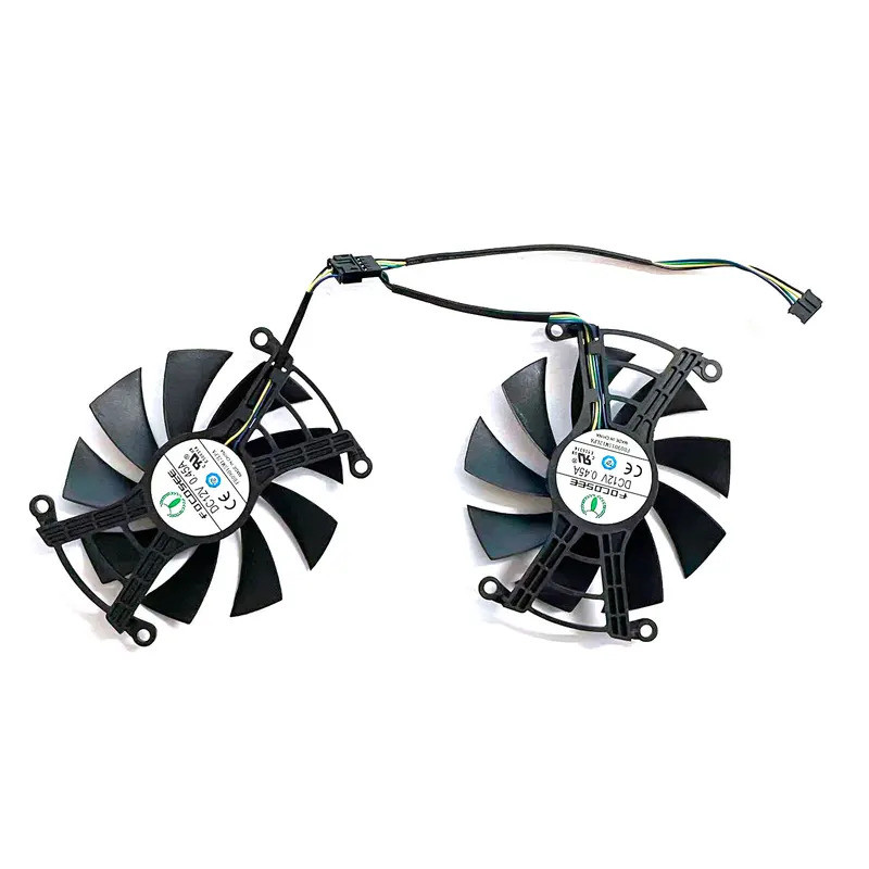 85 มม.4PIN FB09015M12LPA 50HX GPU พัดลมสําหรับ GALAXY CMP 50HX BULK CMP 50HX PCI-10GB GDDR6 320BIT ก