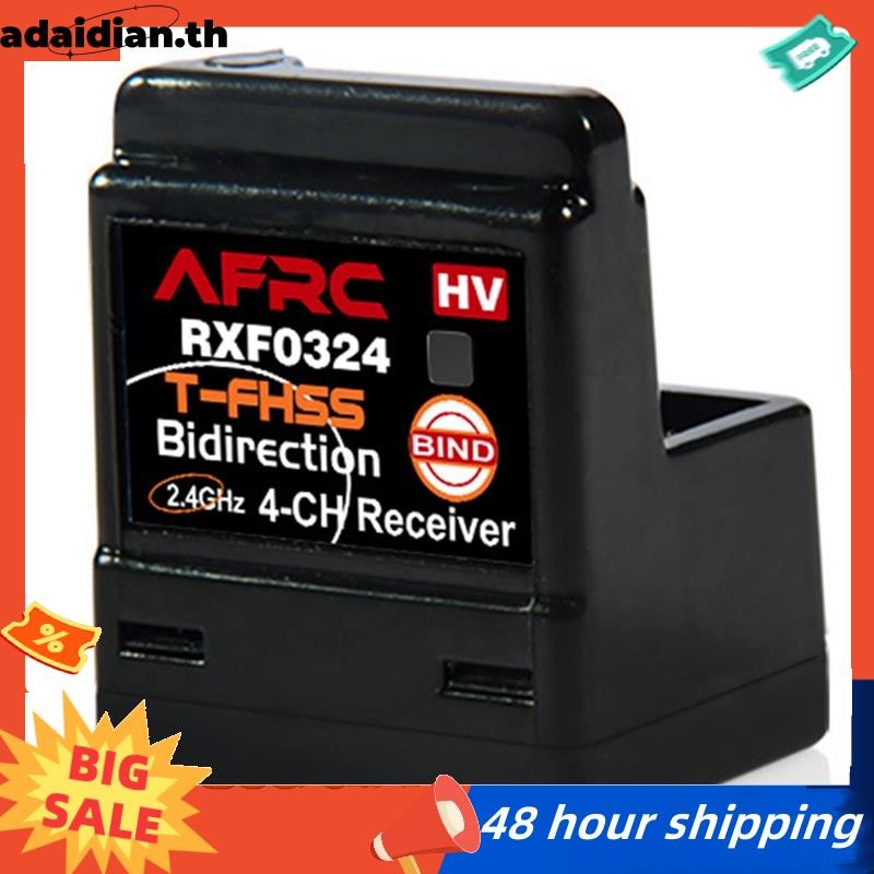 RXF0324 4CH 2.4G ตัวรับสัญญาณไร้สายสําหรับ FUTABA T-FHSS S.BUS2 รีโมทสําหรับรถยนต์ RC ทํางานเครื่องส