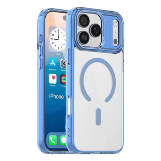เคส ขอบสี PC ใส สำหรับ iPHONE 17 Air 17Pro 17Promax เคสชาร์ได้ สำหรับ ไอโฟน13,111 12 14,15 Pro Plus Promax 16 16Promax