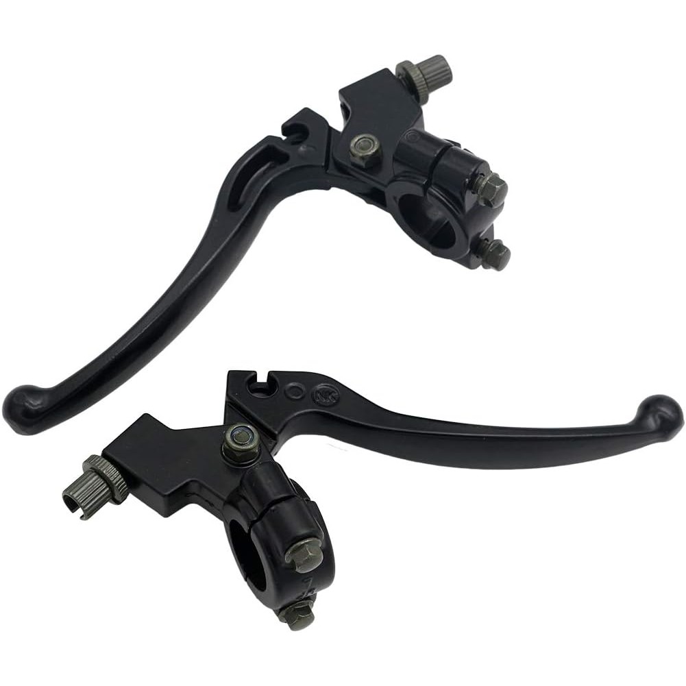 ซ้ายขวา 7/8 "22 มม.คลัทช์เบรคคันโยก Perch ใช้งานร่วมกับ Honda XR80 XR100 CRF70 CRF80 CRF100 Pit Dirt