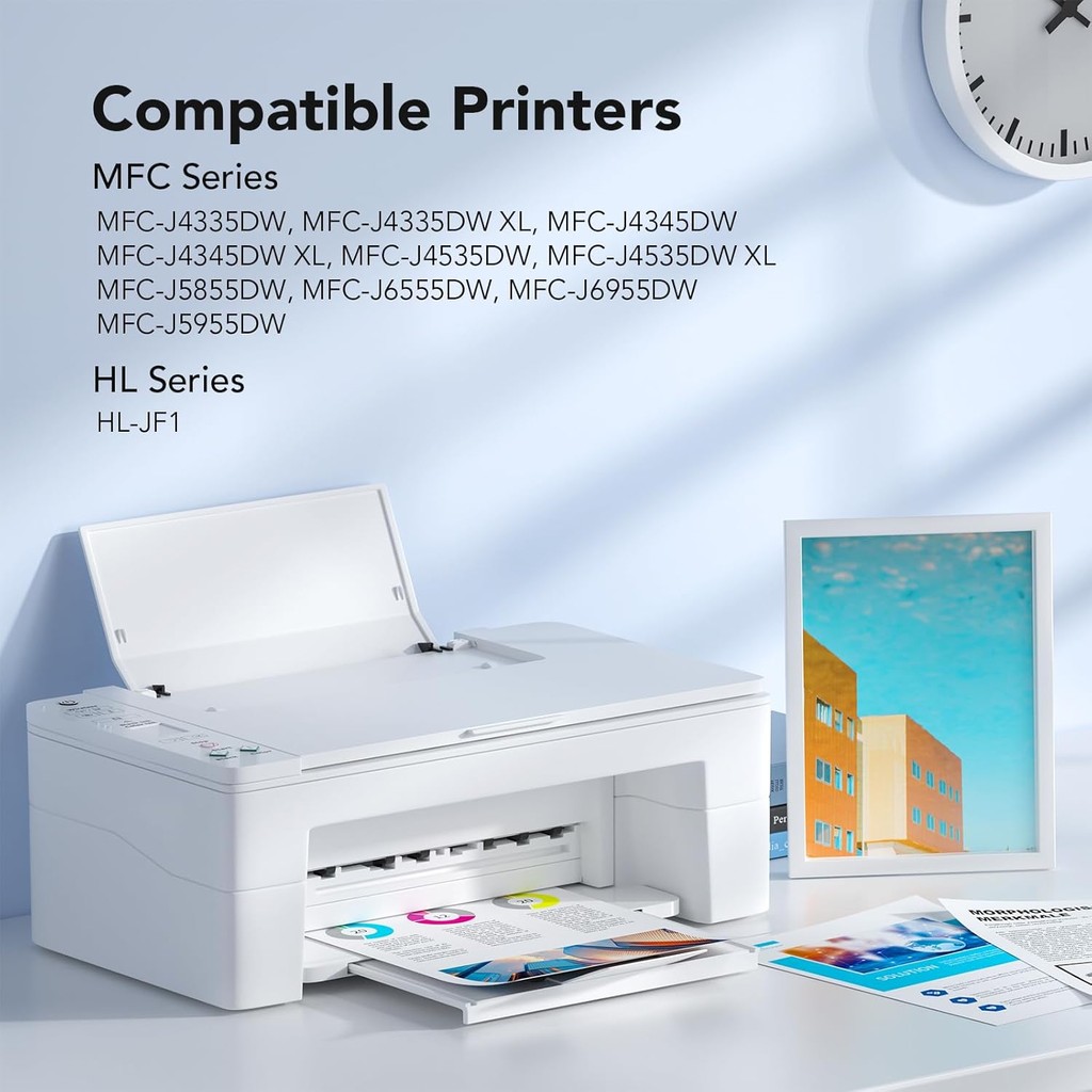 Colorfly ใช้งานร่วมกับ LC406XL ตลับหมึกสําหรับ Brother LC406 XL LC406XL ตลับหมึกทํางานร่วมกับ Brothe