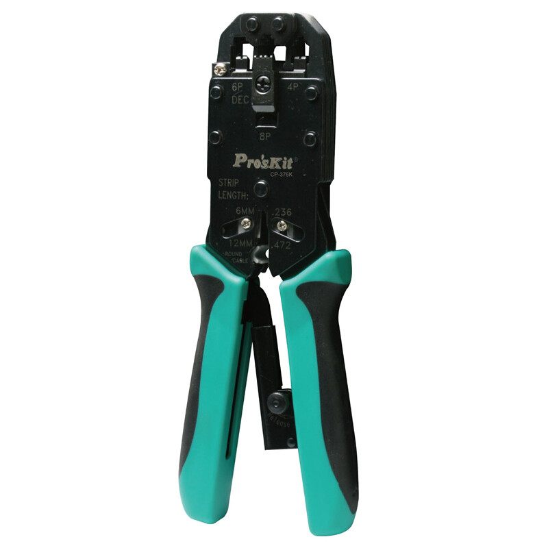 Baogong CP-376K สายเคเบิลเครือข่ายคีม CP-200R เครือข่ายคีม 4 P/6 P/8 P Ratchet เครือข่ายสายเคเบิลคีม