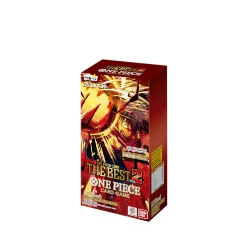 BANDAI ONE PIECE การ์ดเกม พรีเมียมบูสเตอร์ ONE PIECE CARD THE BEST vol.2【PRB-02】(กล่อง) 10 ซอง