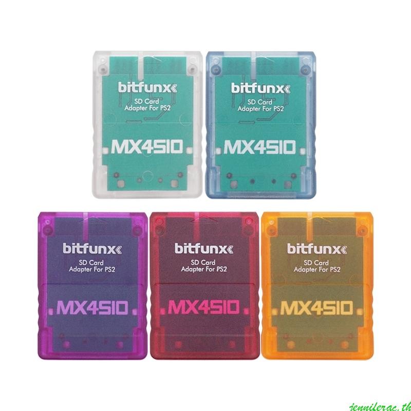 Jenniferac DIY MX4SIO SIO2SD TF Card Reader สําหรับคอนโซลของขวัญสําหรับ Gamers แบบพกพา