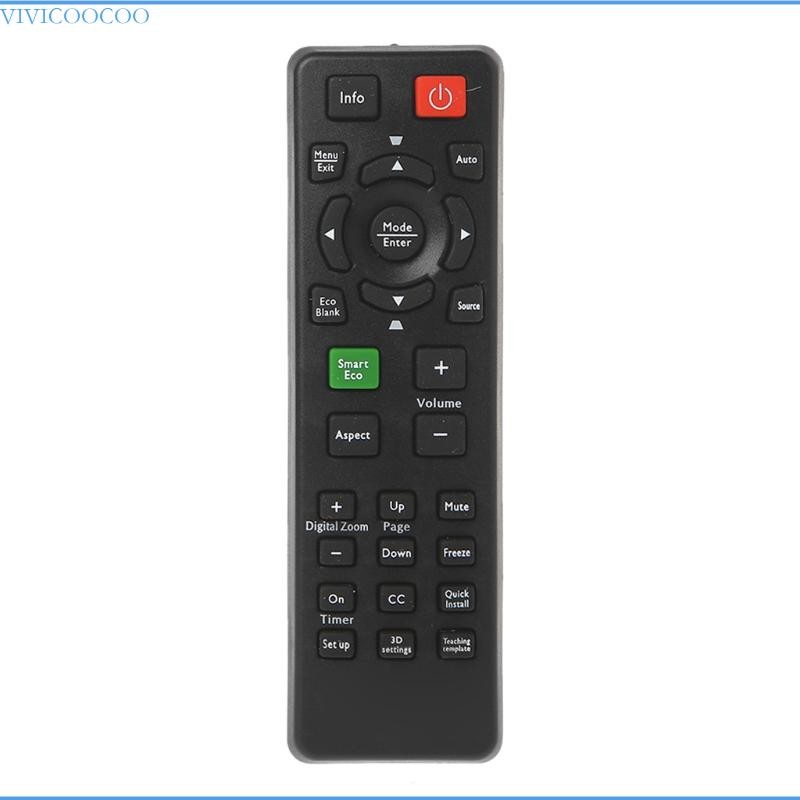 VIVI โปรเจคเตอร์รีโมทคอนโทรลสําหรับ BenQ MS517 MX720 MX514 SH910 SH960 MX850UST