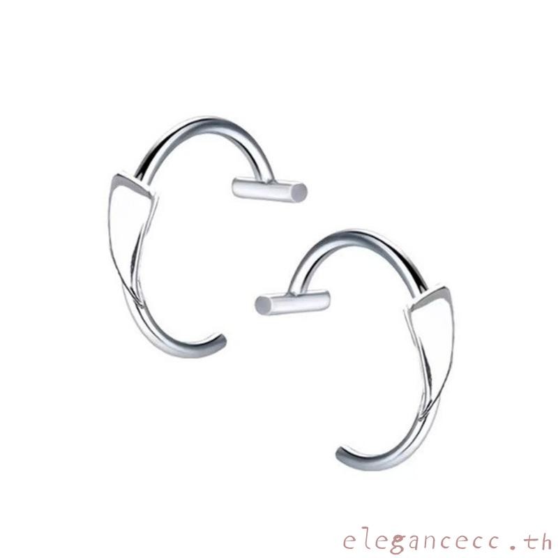 ELEGAN Multifunctional Vampire Fangs Lip Clip สแตนเลส เครื่องประดับร่างกายสวมใส่ง่าย