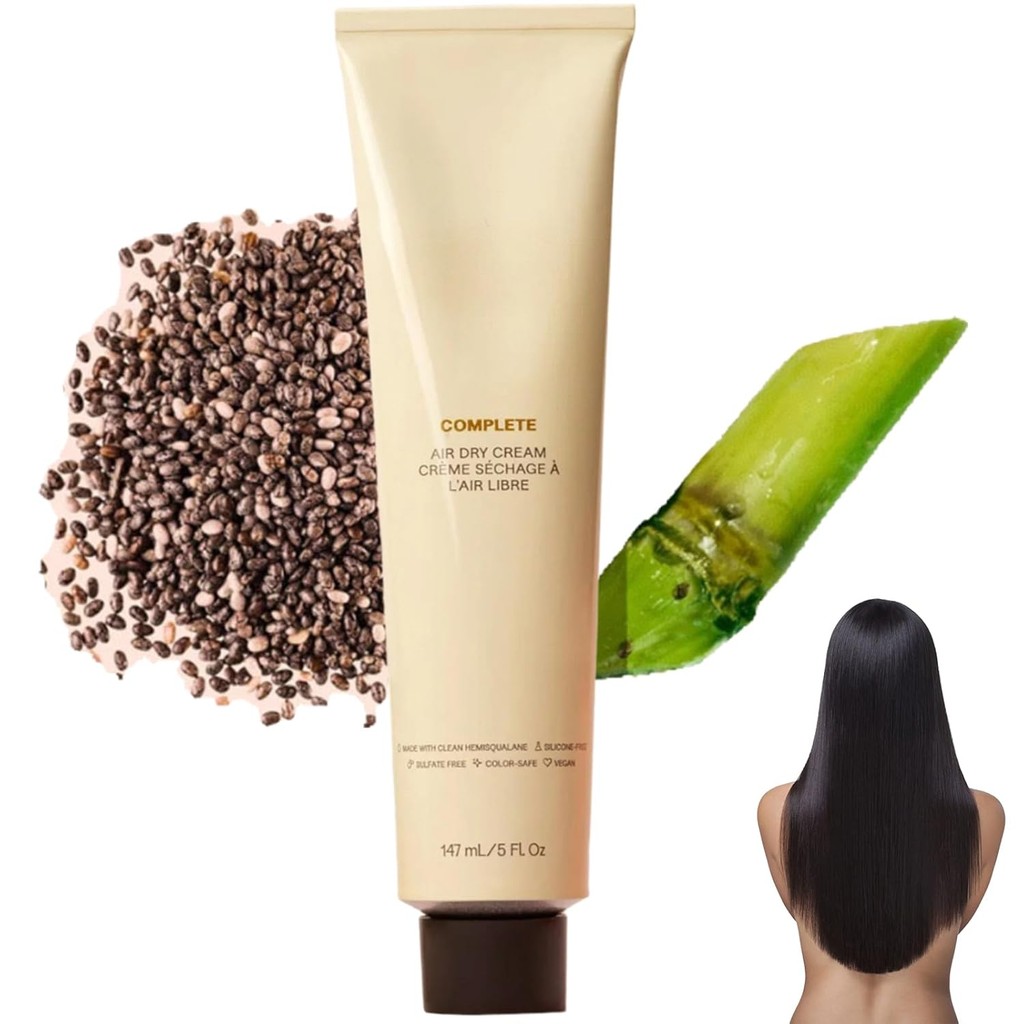 Complete Air Dry Cream - No Heat Air Dry Styling Cream - Hydrating Airs Styling Creams - Hair Stylin