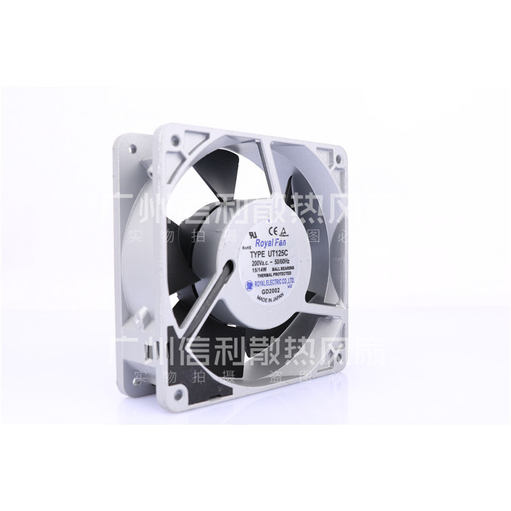 UTL/UT125C/120C/127C/126C/121C/A Royal Fan 12CM 200V Powder热风