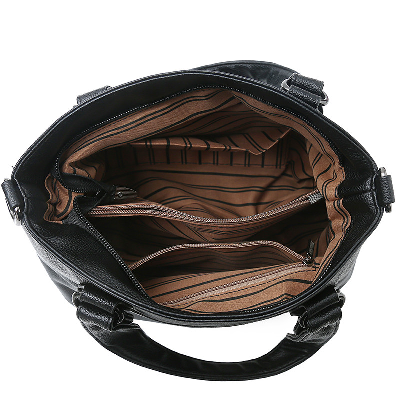 กระเป๋าคลัทช์หนังนุ่มสำหรับผู้หญิง อายุมากกว่าวัยกลางคน ดีไซน์เรียบหรูและเหมาะสำหรับเดินทาง ออกแบบมาเพื่อความสะดวกของผู้สูงอายุ - รูปที่ 5