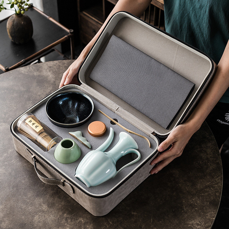 Song Dynasty Tea Making Utensils Set Matcha Tea Shaker Tea Powder Trail Jianzhan Full Set Tea Set Ba