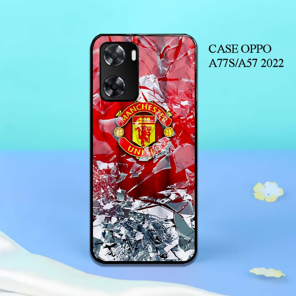 [MC07] SOFTCASE HARDCASE GLOSSY SHINY OPPO A57 2020 - A77S PREMIUM QUALITY FOOTBALL MOTIF