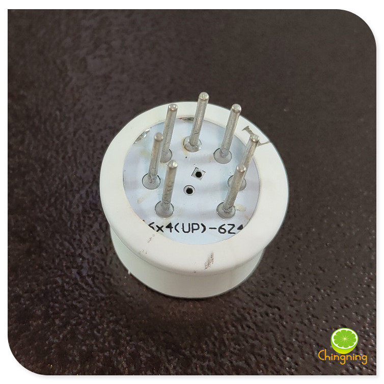 หลอดเปลี่ยนที่นั่ง 6X4 เปลี่ยน Drop 6Z4 Rectifier Galbladerd 7 Pins ถึง 7 Pins 6X4 บน