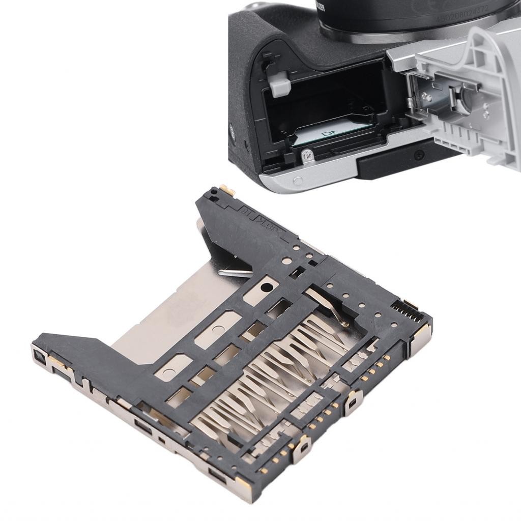 Ropa888-ph ช่องเสียบการ์ดหน่วยความจําสําหรับ SX610 SX620 SX720 G3X G7X II M6 กล้อง Rep Part และอุปกร