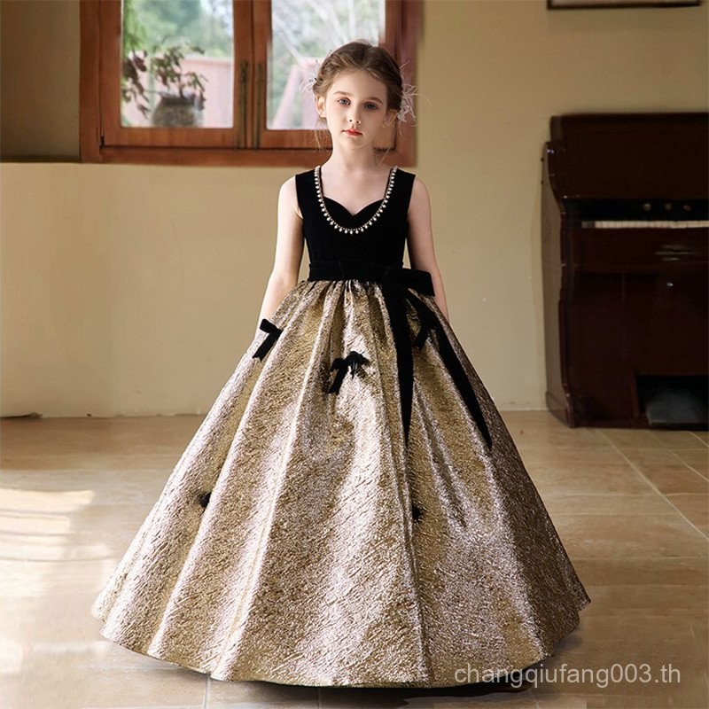 ชุดเดรสเด็กผู้หญิง สไตล์ใหม่หรูหรา เหมาะสำหรับ runway