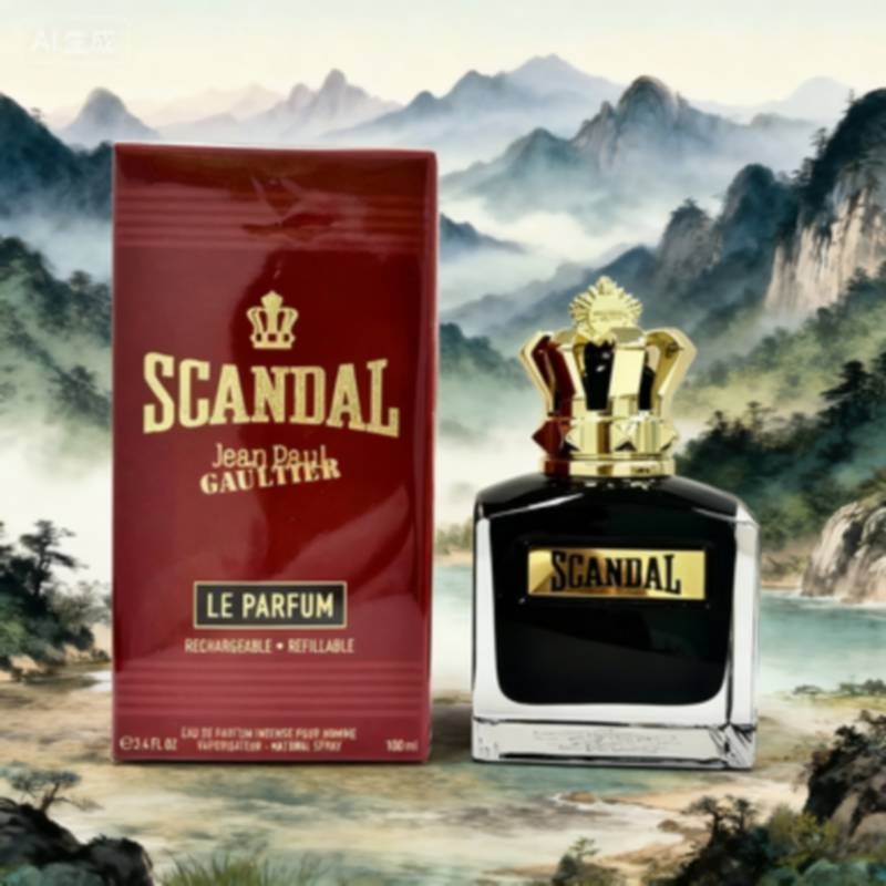 5555y-Gaulti Gaulti 2025 Scandal Mens Strong Perfume 100ml-z