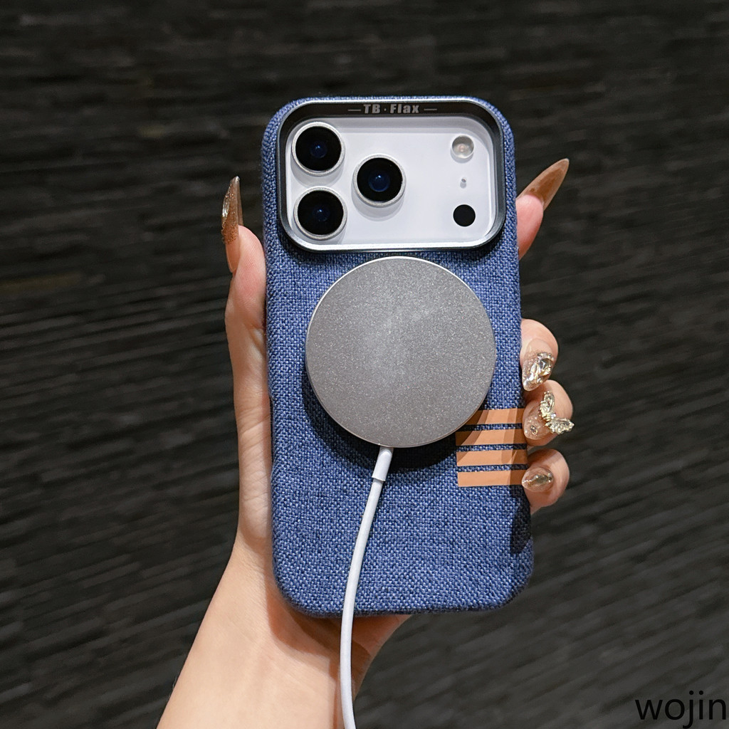 ผ้าลินินเคสโทรศัพท์มือถือแบบรวมทุกอย่างสําหรับ ไอโฟน 17 16 11 12 13 14 15 มือโปร สูงสุด 14 15 16 บวก - รูปที่ 3