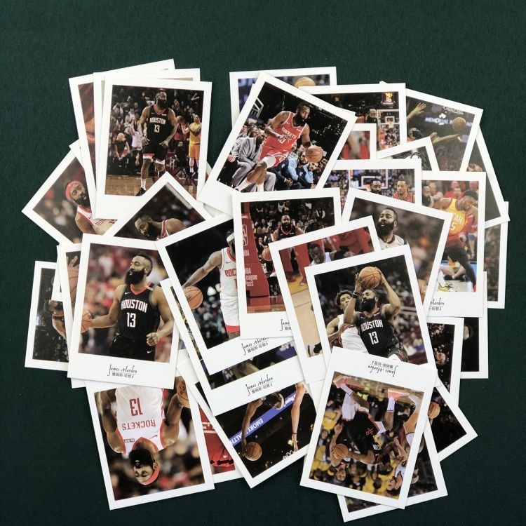 Curry Durant Kobe ประณีต LOMO การ์ด NBA บาสเกตบอล Star สินค้าการ์ดข้อความตกแต่งการ์ดขนาดเล็กการ์ดอวย