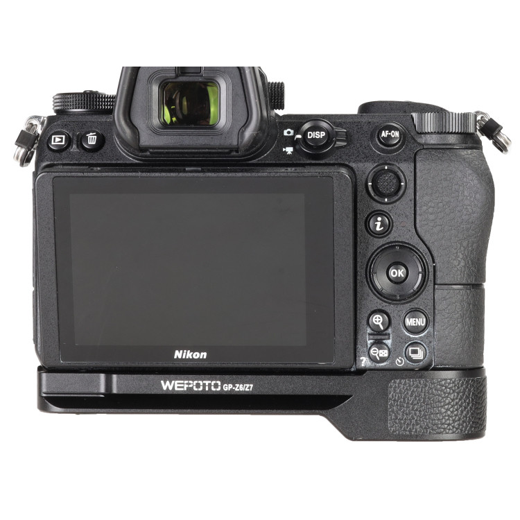 WEPOTO Nikon Z7/Z6/Z5/Z6 II/Z7 II Handle Quick Release Plate Strong Shot L Plate กล้องกรงรองเท้าร้อน