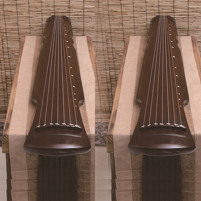 Guqin เริ่มต้นแบบพกพา Guqin Guqin Fu Xizhong Ni สไตล์เทรนเนอร์นิ้วเล่นเครื่องลืมเปียโน Guqin