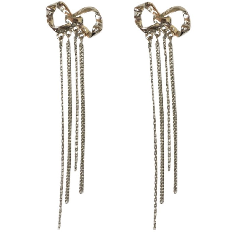 พู่ต่างหูแฟชั่นสไตล์เกาหลีและญี่ปุ่น Mibao S925 H3882