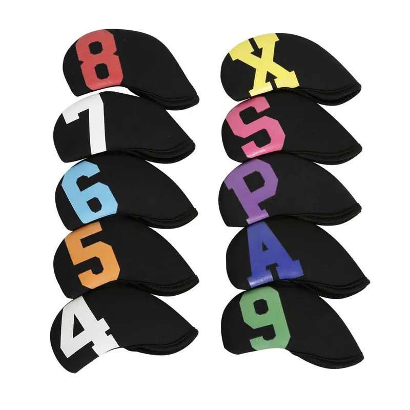 Equipment Golf Putter Accessories Iron Wedge Protector Protector Case Golf Iron Covers Set Golf Iron