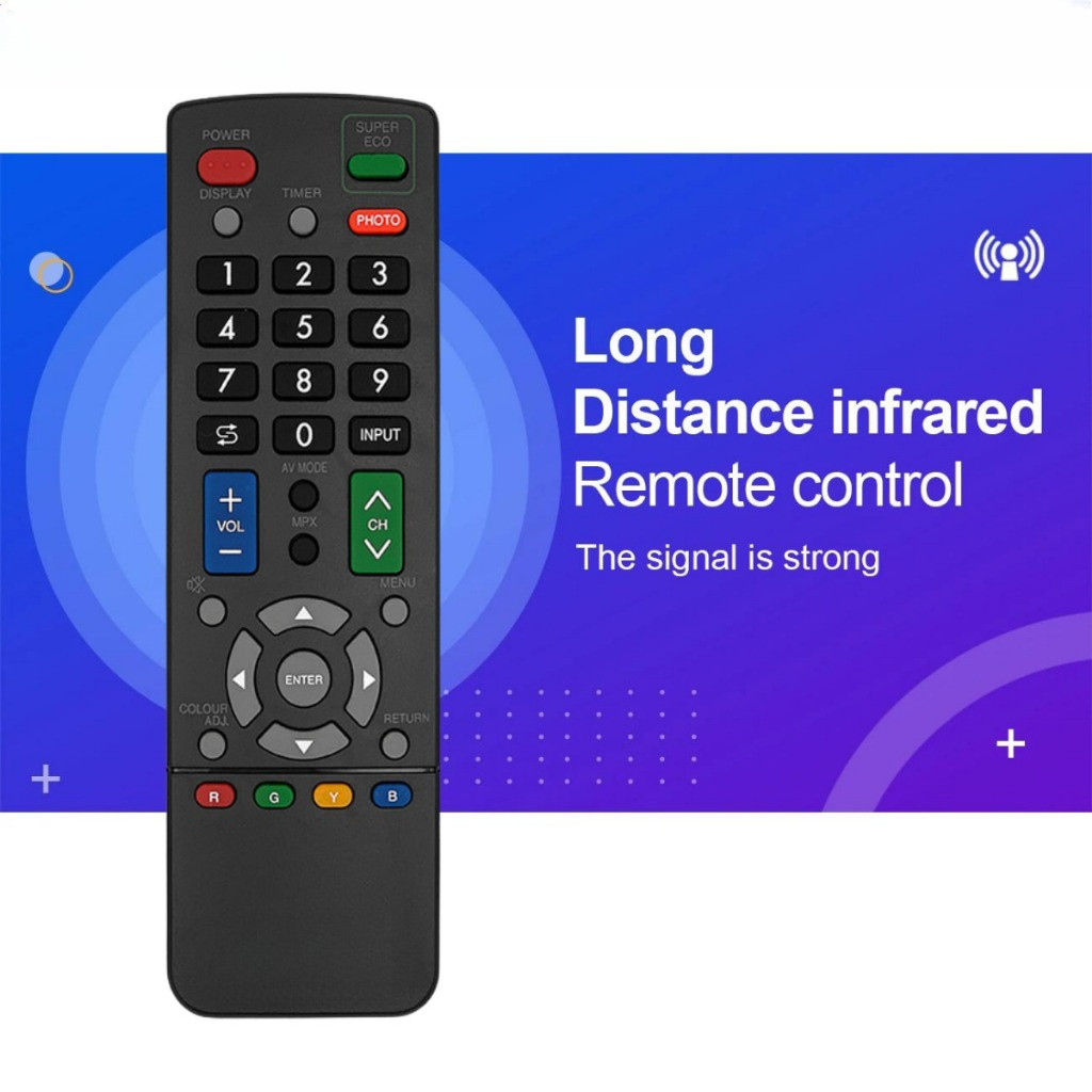 สําหรับ REMOTE SHARP TV LED SHARP AQUOS DIGITAL USB MOVIE GB016WJSA