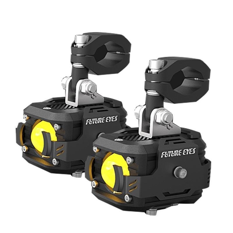 พร้อมสต็อก ** Future Eye F150F30F20X สปอตไลท์รถจักรยานยนต์ไฟถนนแสงที่แข็งแกร่ง led ระยะใกล้เลนส์แบบบ