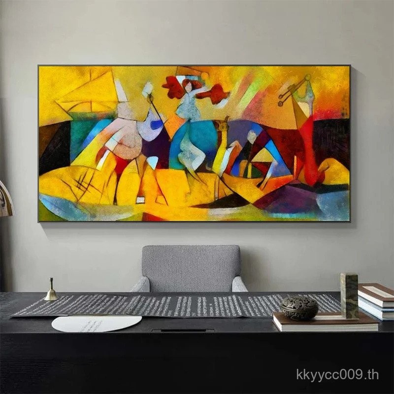 โปสเตอร์ศิลปะ Pablo Picasso สำหรับงานศิลปะบนผนัง สไตล์วินเทจและโมเดิร์น เพื่อการตกแต่งบ้านหรู