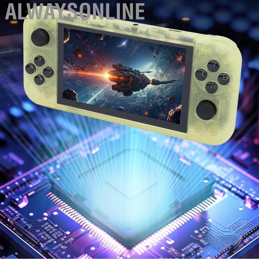 Alwaysonline ALLowLine-th RG50XX Retro Handheld Handheld Game Console 5.0 นิ้วหน้าจอระบบ Linux ที่สร