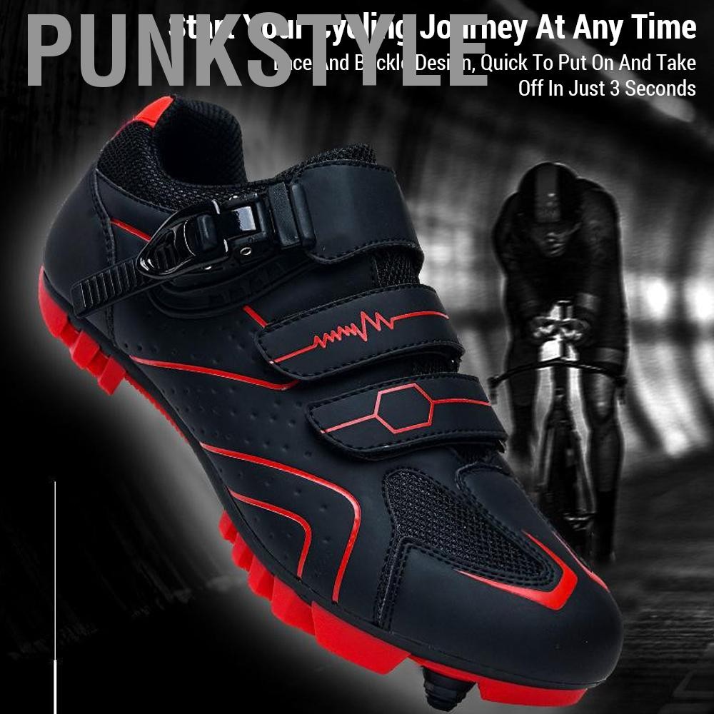 Punkstyle Punkstyle-th Cycle Shoes สำหรับบุรุษและสตรีฤดูใบไม้ผลิฤดูร้อนล็อคจักรยานเสือภูเขาล็อคอย่าง