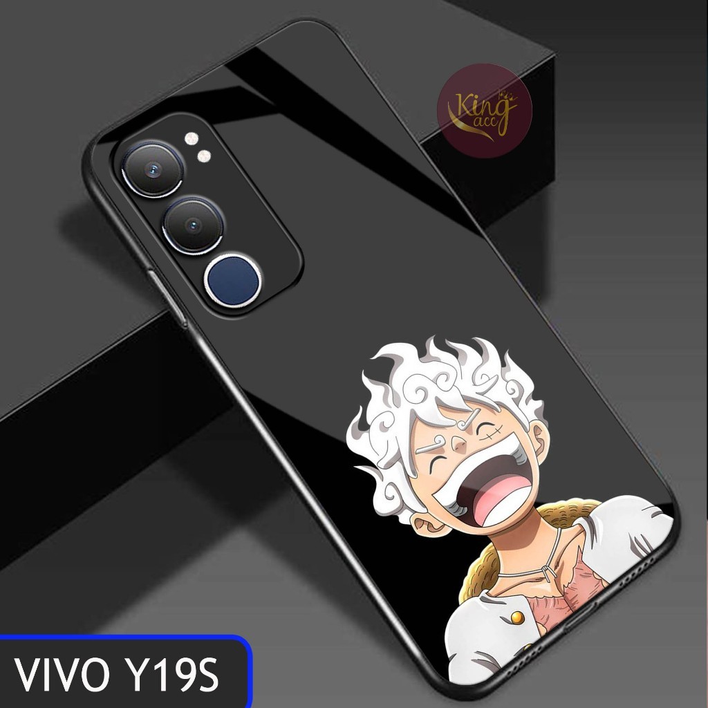 HP Glossy Glass Softcase สําหรับ Vivo Y19S 2024 - Vivo Y19S เคสโทรศัพท์ - Vivo Y19 K29S เคสป้องกันโท