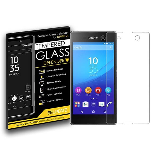 ฟิล์มกระจก 【SE-Update 】Tempered Gl Defender สำหรับ Xperia M5 (มีให้เลือกทั้งหน้าและหลัง)
