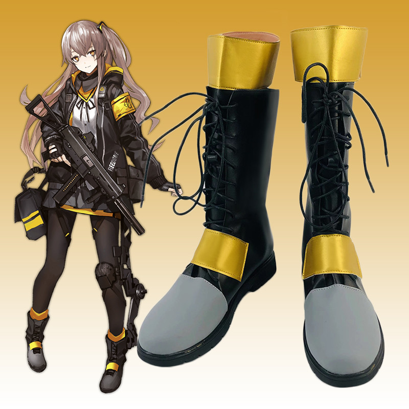 รองเท้าคอสเพลย์สำหรับเกม Girls Frontline UMP45 พร้อมการออกแบบตามต้องการ
