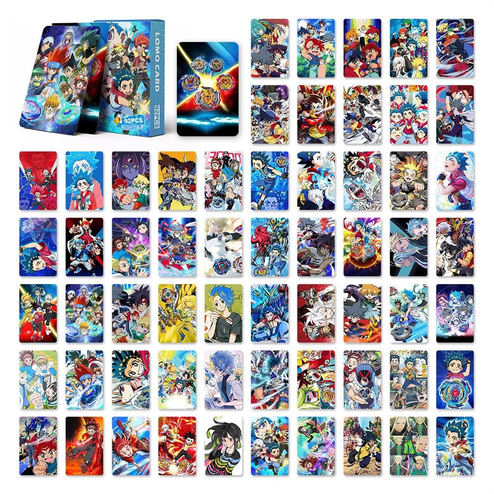 anime cards explosive เบย์เบลด LOMO cards เบย์เบลด X 92 spinning tops generation peripherals greeting cards two-dimensional photo stickers เบย์เบลด