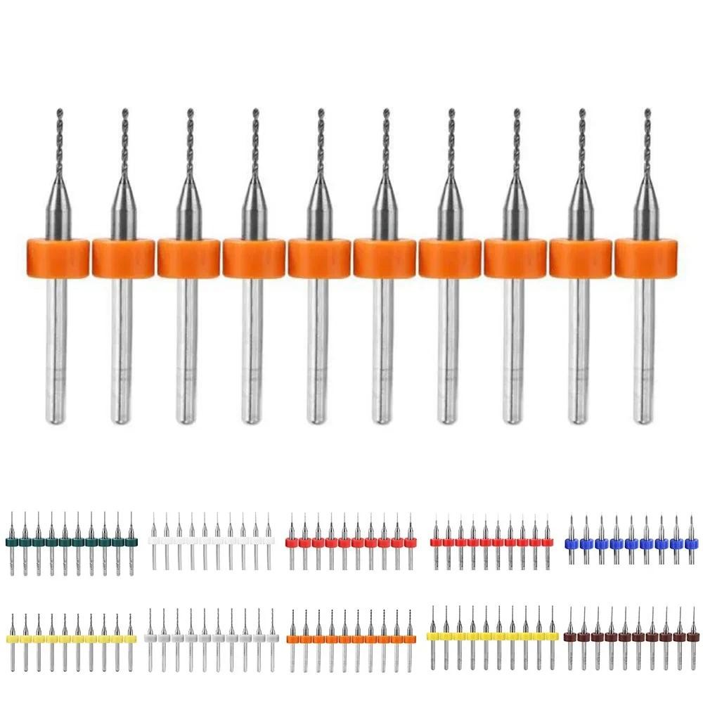 10pcs Circuit Board PCB Drill Bits Kit Carbide Steel Drill Bit Set  Shank PCB Mini Carbide Drill Bit