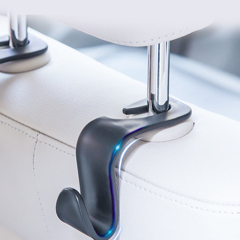 ที่เกี่ยวเป๋าหลังรถราคา  ตะขอเกี่ยวกระเป๋า สิ่งของ กระเป๋าติดเบาะหลังรถ ตะขอเก็บของ Car Hook - รูปที่ 5