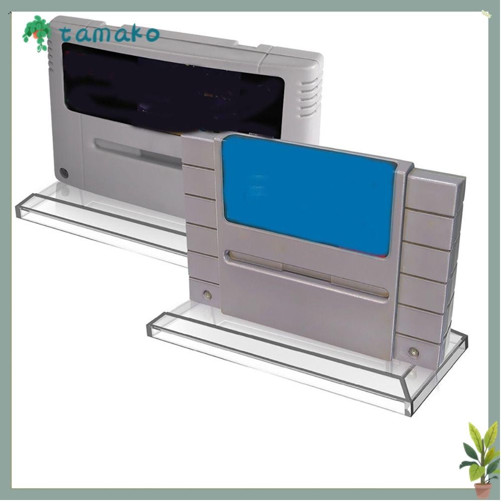 ขาตั้งการ์ดเกม TAMAKO, ขาตั้งตลับเกม DIY, ที่ใส่ตลับเกมอะคริลิคสําหรับ SNES/SNES
