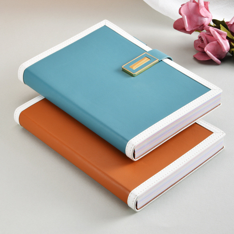 2025 Planner Annual Schedule Notebook 365 Days One Page a Day Diary Notepad Notebook โลโก้ลายนูน