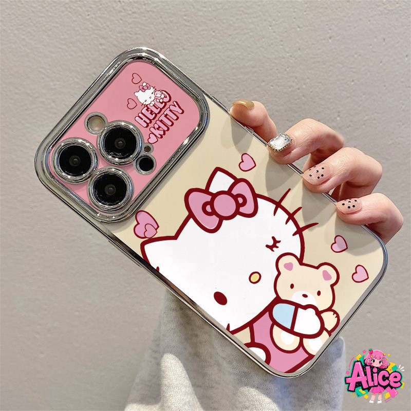 🐻‍❄️Alice🐻‍❄️ส่งจากไทย เคสโทรศัพท์มือถือ เคสไอโฟน กันกระแทก สําหรับIPHONE 17 16 11 12 13 14 15PRO MAX 7Plus XS/XR XSMax