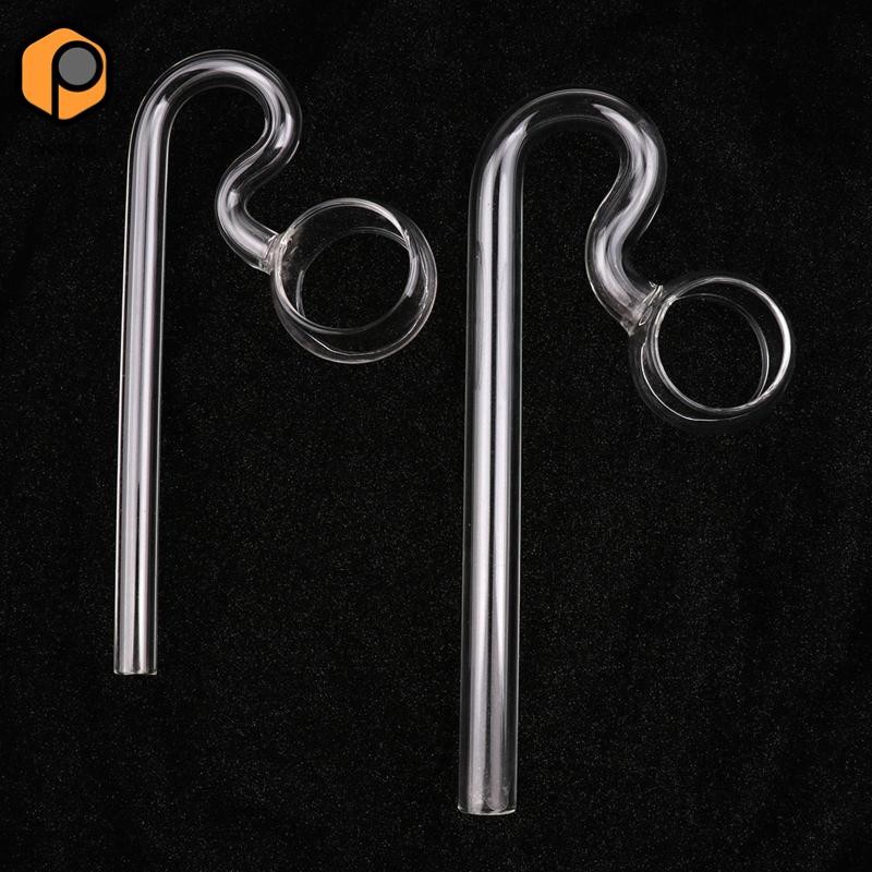 [สวย] 10 มม.แก้ว Borosilicate Lily Outflow Skimmer ท่อ Outlet Tube สําหรับพิพิธภัณฑ์สัตว์น้ํา