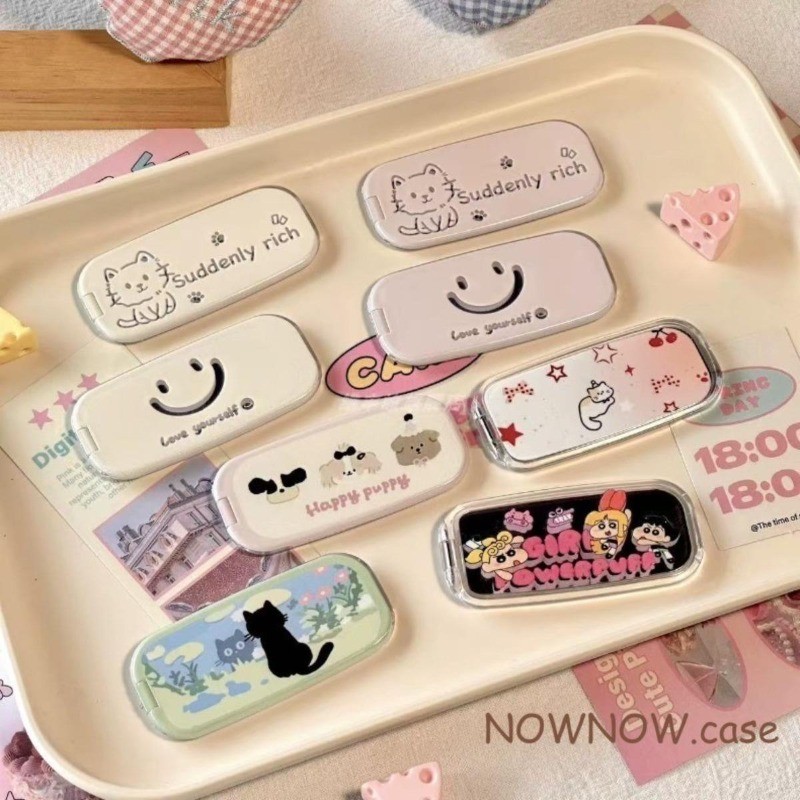 Ins Mirror Supportive Holder for Casing Korea Mobile Phone Holder Stand Holder for Mobile Phone Case