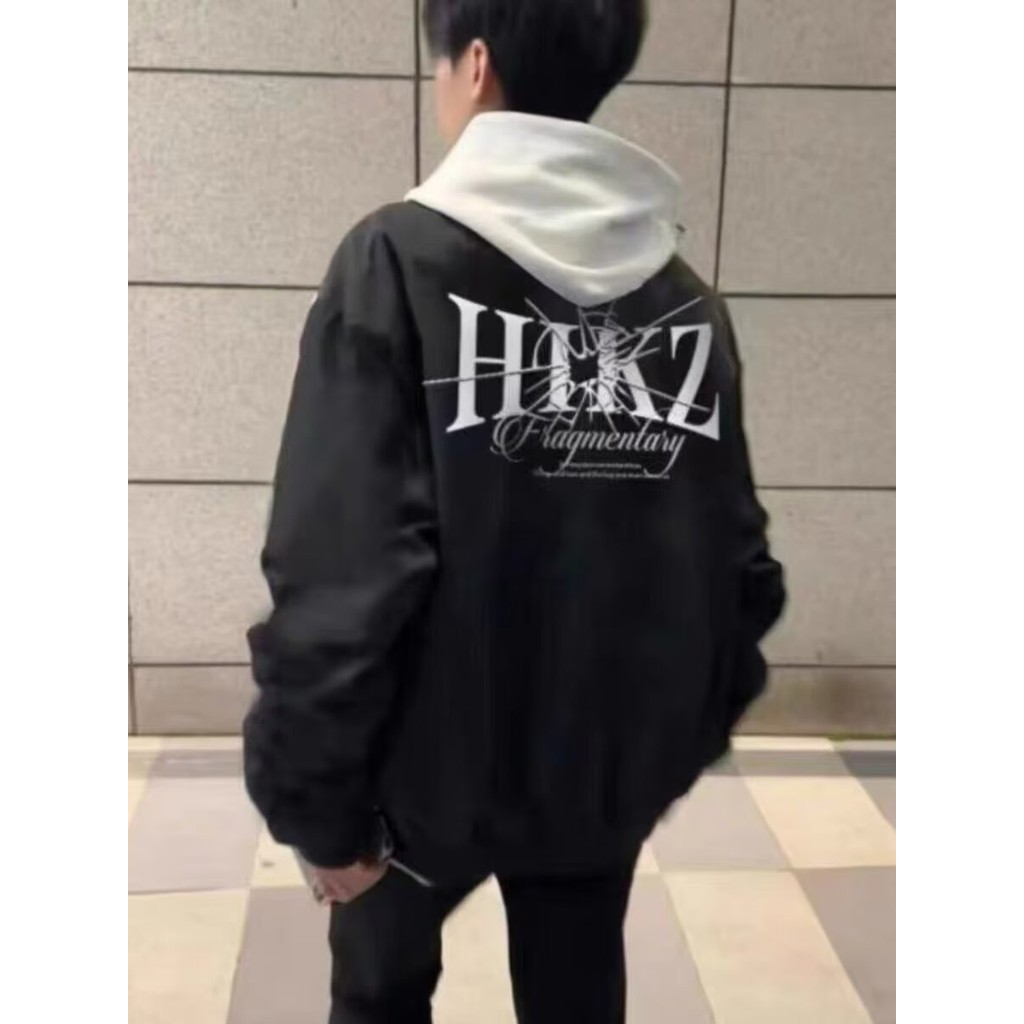 2025 New 2025k5014 High Quality High Score Double Layer Jacket Black P27 S-3XLnew23 EWDS