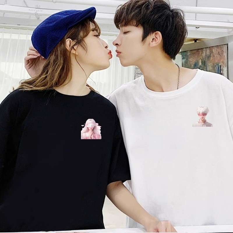 2025 NEW 2025 Couple Short Sleeve Trendy Brand Summer 2025 New Special Couple Outfit Summer T-Shirt 