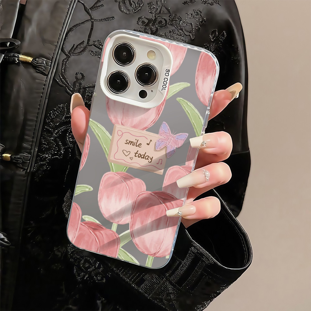 🌹เคสมือถือ โรแมนติก ดอกกุหลาบเคสสำหรับโอปโป Case OPPO A31 A15 A17 A3s A38 A16 A5s A7 A55 A54 A57 A74 A77 A78 A58 A98 A96 - รูปที่ 5