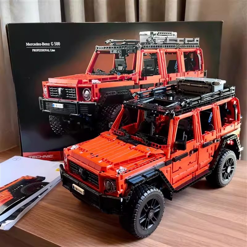 Lego 42177 Mercedes Benz Big G500 Mechanical Off-Road Vehicle Boy ประกอบบล็อกอาคาร