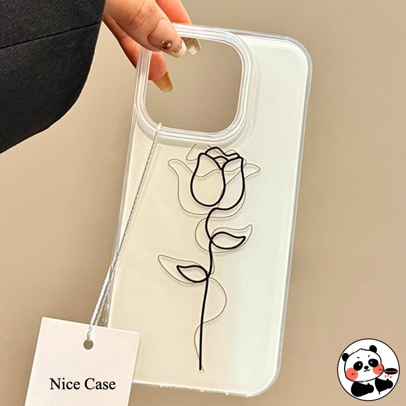 Elegant Rose เคสโทรศัพท์สําหรับ Vivo X200 X200S S30 Pro Mini FE X100 Ultra X100S X90 X80 S1 Pro X0 X