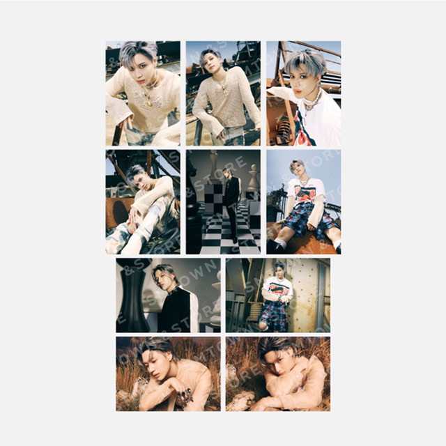 พร้อมสต็อก ชุดโปสการ์ดคําปรึกษาผลิตภัณฑ์อย่างเป็นทางการของ SHINee TAEMIN TAEMIN TAEMIN ชุดโปสการ์ด