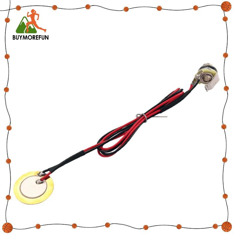 [ซื้อเพิ่มเติมสนุก] Pre- Piezo Pickup Drum Trigger Transducer สําหรับกล่องซิการ์กีตาร์ทดแทน