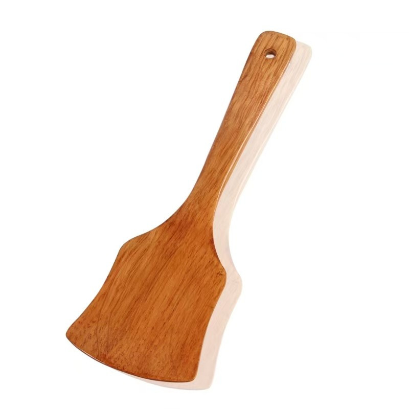 เกาหลีเกาหลีเกาหลี Kemu ครัวไม้พายไม้ทําอาหารไม้ไม้พายไม้ไม้พายสําหรับ Non-Stick Pan Axe/ชิ้น